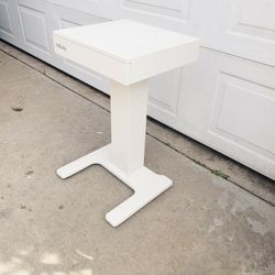 Metal Table Stand With Drawer 