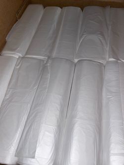 Box of 500 trash bags (20 rolls) size 20-30 gallons $30 firm on price