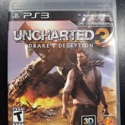 UNCHARTED 3: DRAKES DECEPTION (Sony PlayStation 3, PS3)
