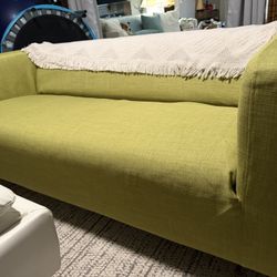 BEAUTIFUL GREEN LOVESEAT