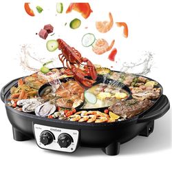 Hot Pot Electric With Grill