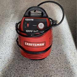 Craftsman Air Compressor 125 PSI 