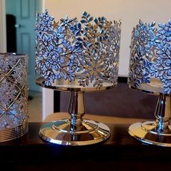 3 BBW Candle Holders