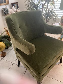 Green Armchair Never Sat On