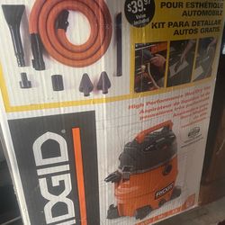 Ridgid vacuum