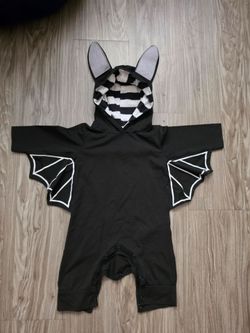 Baby Bat Halloween Costume Romper