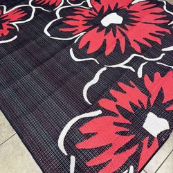 Floral 8x10 Outdoor Area Rug 