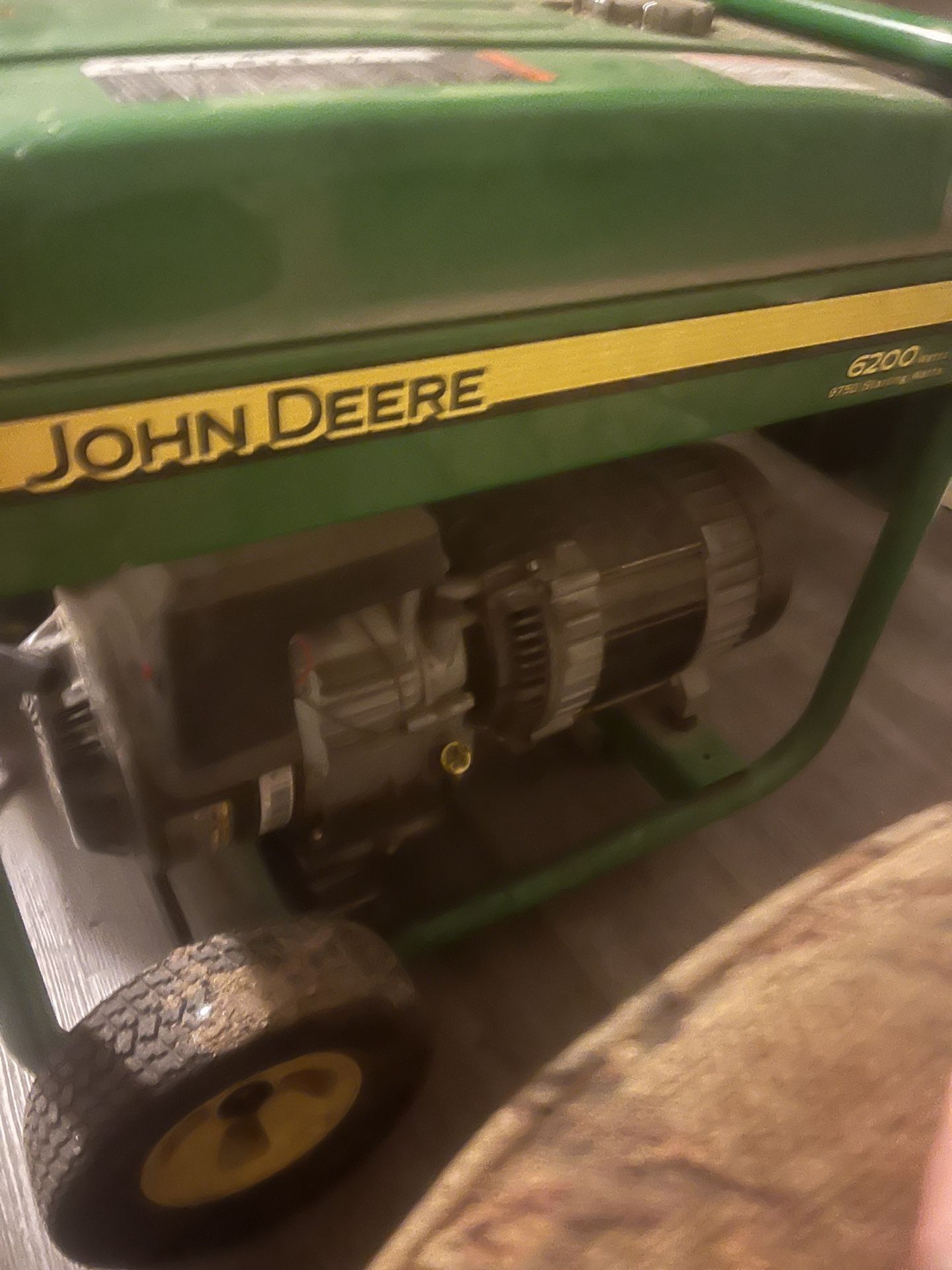 John Deer Generator 6200 