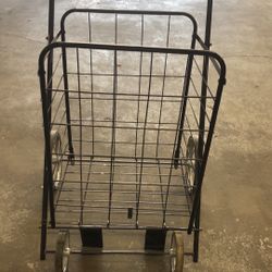 Large folding shopping cart