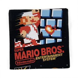 Super Mario Bros Nintendo Entertainment System NES Vintage Logo Large Shirt