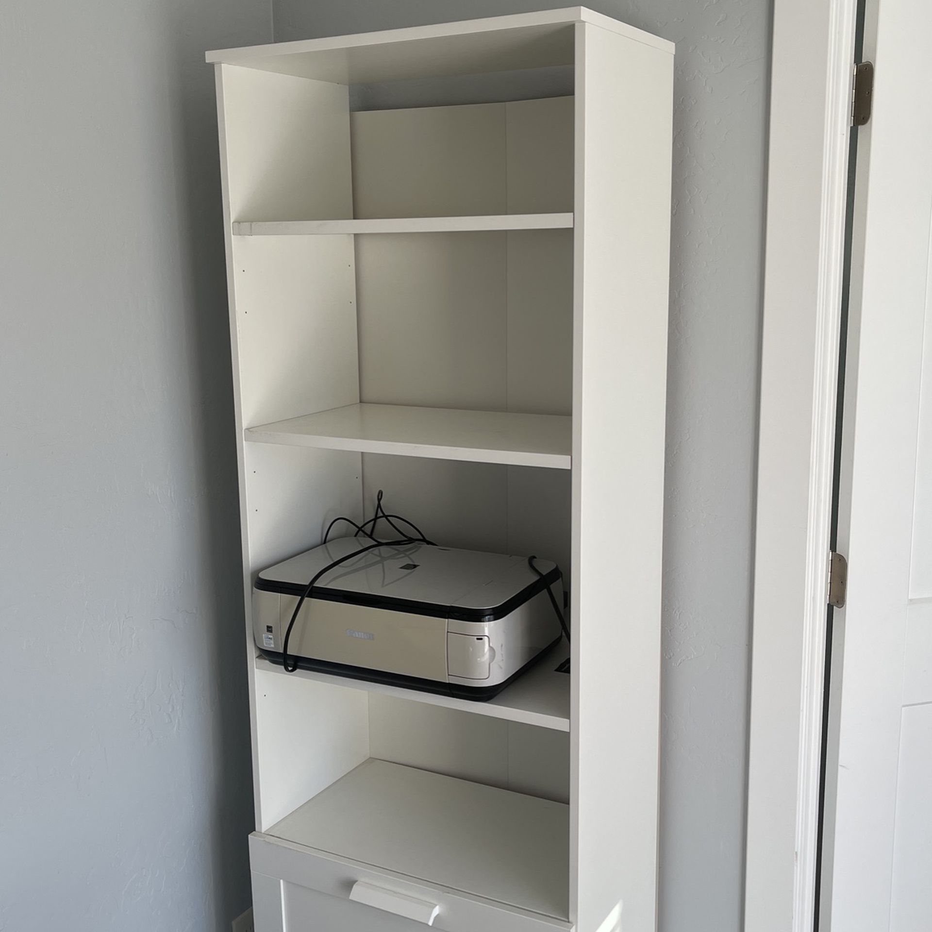2 Drawer 3 Shelf Book Stand / Shelf Organizer 