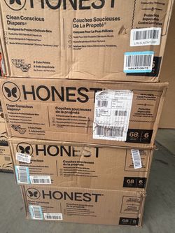 Honest Diapers size 5 and 6