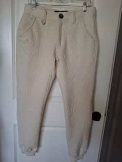 PUBLISH PANTS, UNISEX OFF WHITE, Pockets, HQ Materials, Construction