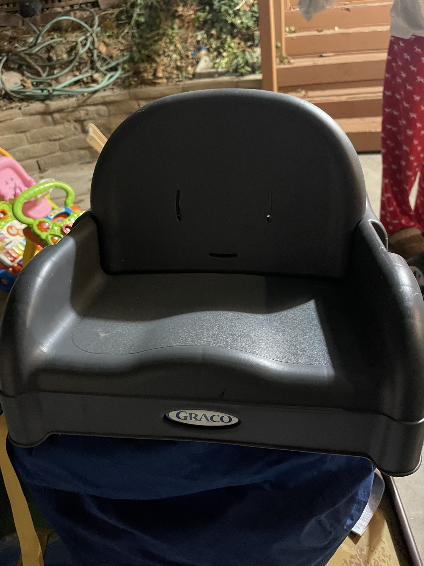 Adjustable Graco Booster Seat Attaches To Any Chair