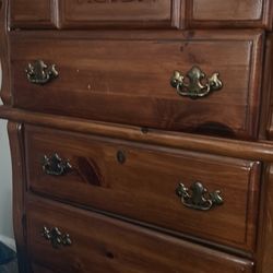 Dresser And Ottoman For Sale 