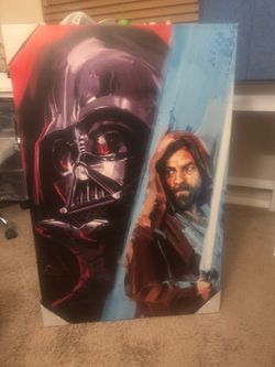Star Wars canvas large