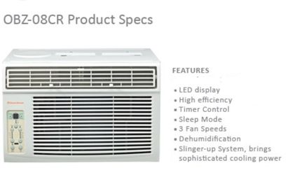 Ocean Breeze air conditioner