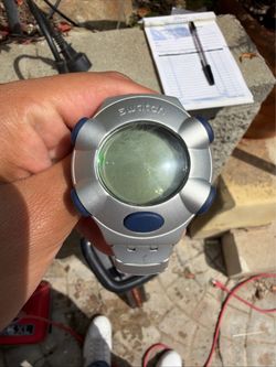 Swatch digital watch