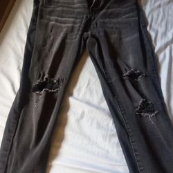 Black Ripped Jeans