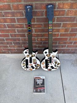 Nintendo wii guitar hero Gibson guitars