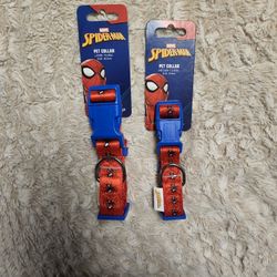 Med And Small Spider-Man Collars