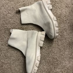 White Comfy Shoes Sneakers Party Halloween Party Pretty Comfy Shoes 7.5 8