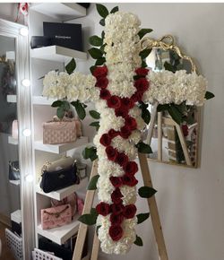 Cross Funeral Arrangement