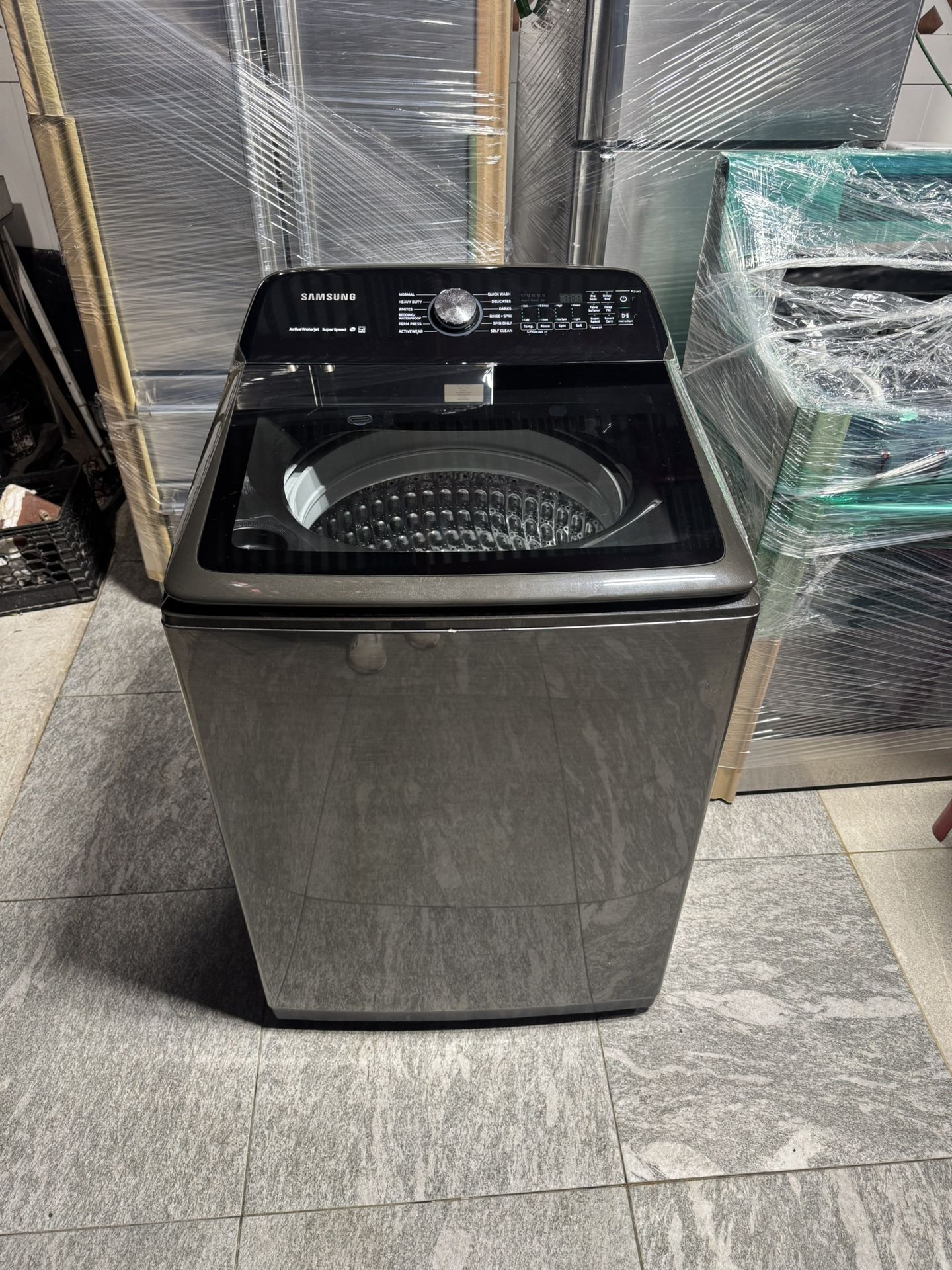 Samsung Washer 5.5 Cubic Feet Working Perfect Clean One Receipt For 90 Days Warranty