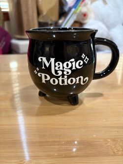 Magic Potion Cauldron Ceramic Mug