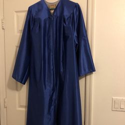 Blue Graduation Robe M/L