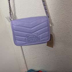 Steve Madden Purple Purse