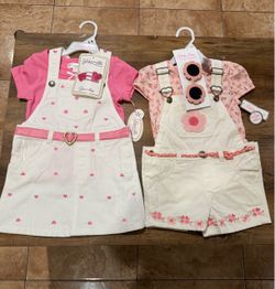 Girls Outfit Sets Lot of 2 New with Tags