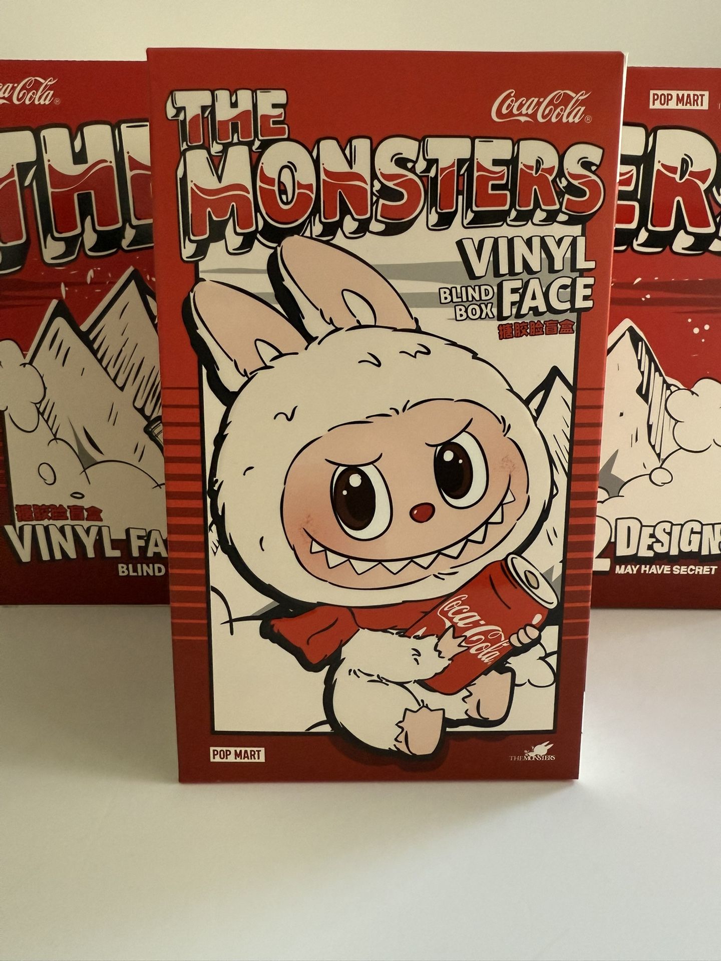 NEW Pop Mart The Monsters Coca-Cola Series Labubu Vinyl Face Sealed Blind Box
