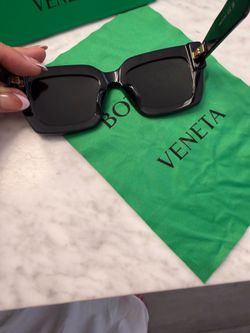 Bottega Veneta Square Tinted Sunglasses