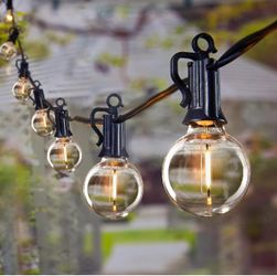 Brightown Outdoor String Lights, 109FT G40 LED IP65 Waterproof Patio Lights,Closed Box