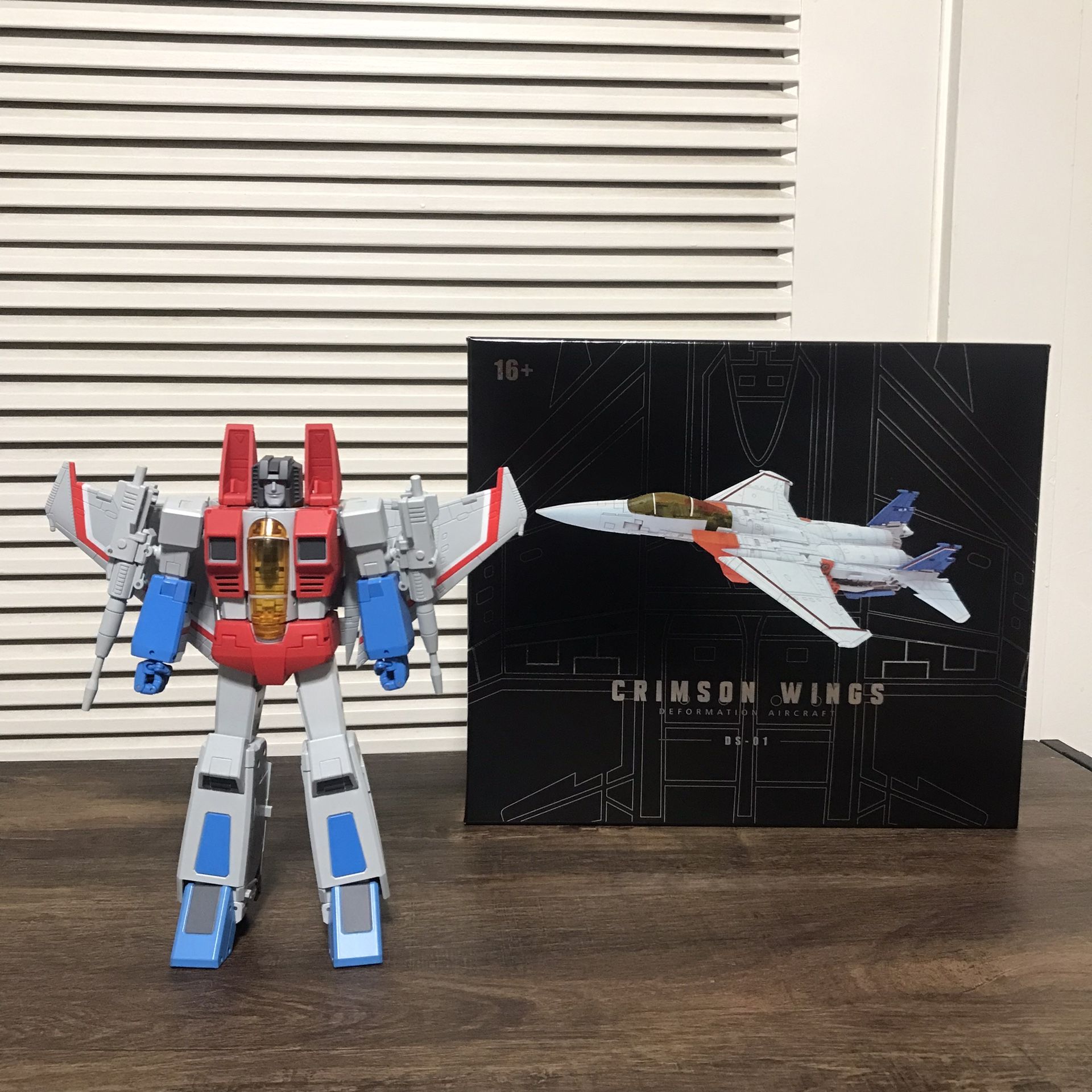 Deformation Space DS-01 Crimson Wings Transformation Masterpiece Starscream toys