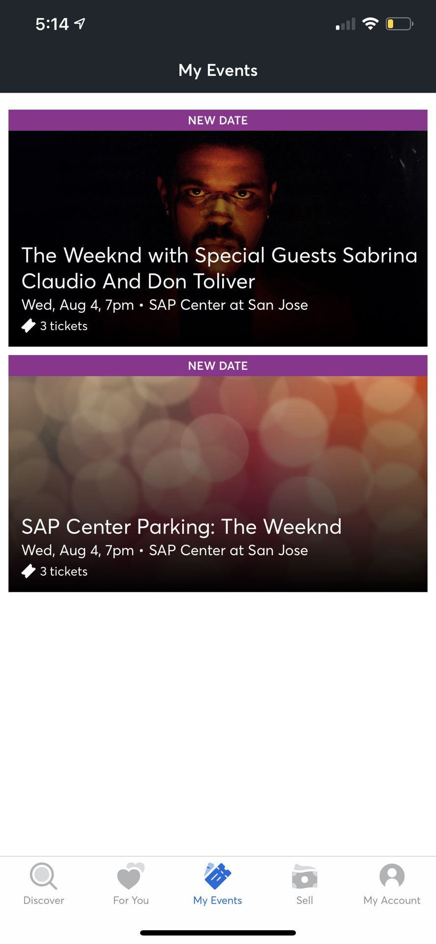 The Weeknd Tickets For San Jose SAP Center