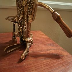 Vintage Vintner Wine Bar Mount Corkscrew Cherubs