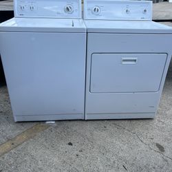 Super Capacity Kenmore Washer And Dryer Set , With Warranty And Free Delivery 