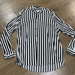 Men’s Zara Silk Button Up 