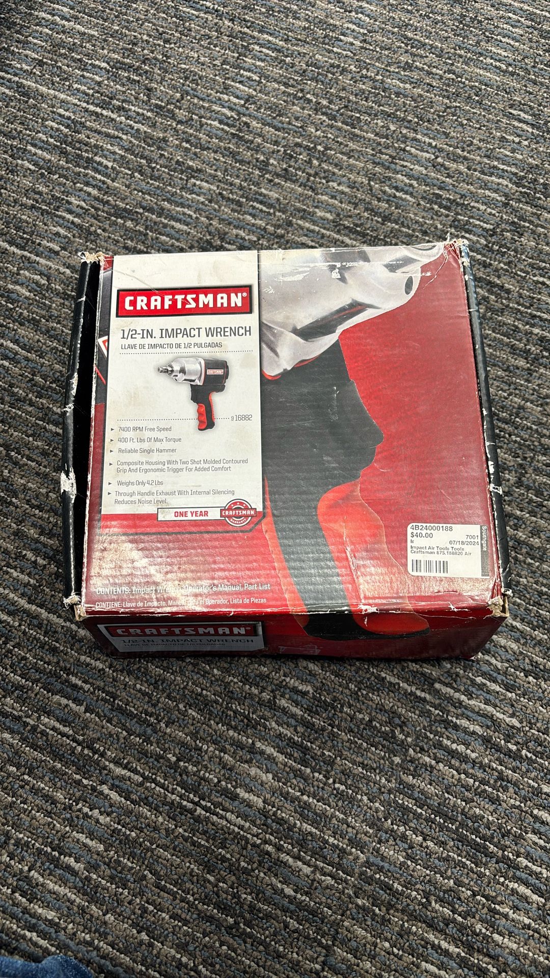 Craftsman 1/2" Impact Wrench 