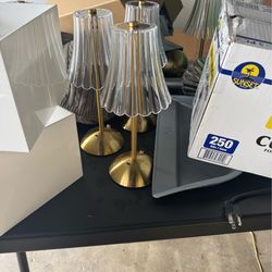 Gold lamps