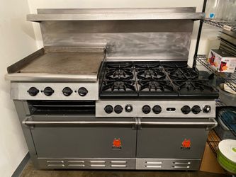 Wolf Stove 6 burner  24” griddle