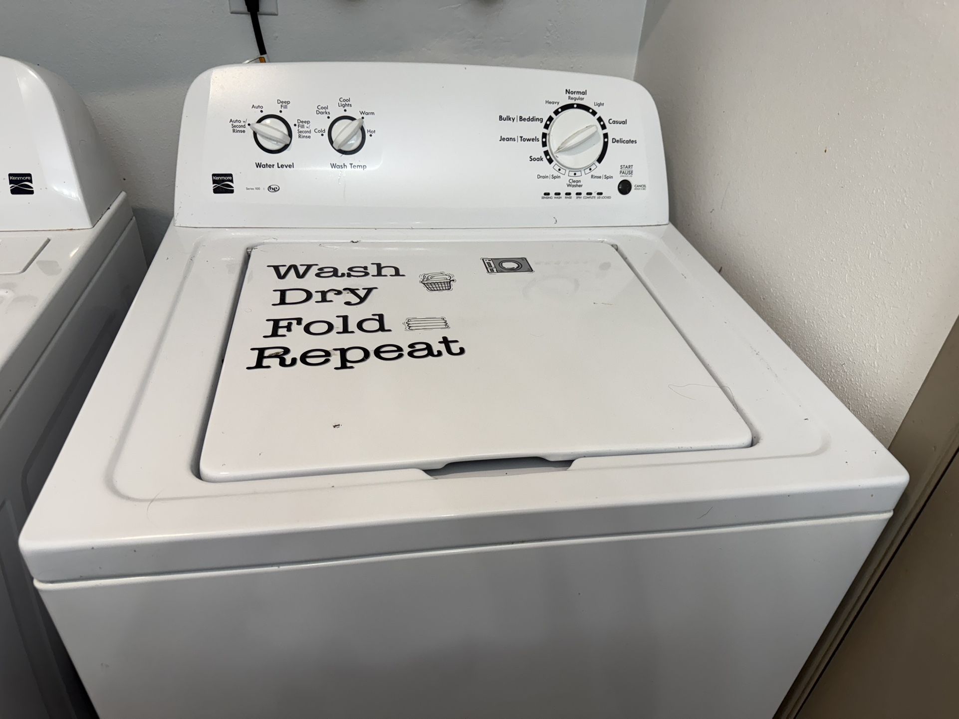 Washer And Dryer