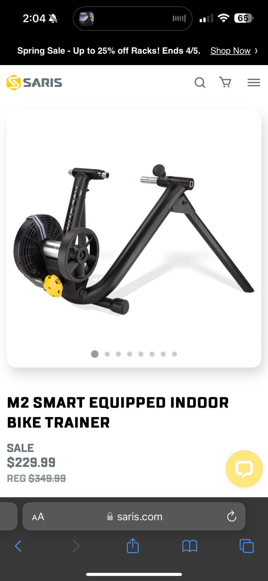 Bicycle Saris Magnus M2 Cycleops Trainer M2 Smart Magnus Indoor