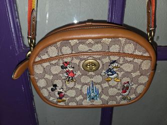 Coach x Disney Camera Crossbody Bag Walt Disney World 50th Anniversary