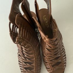 Ralph Lauren Stacked Heel Shoes