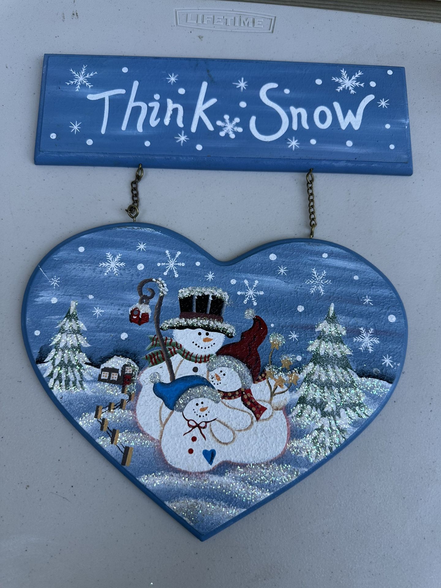 Think Snow Christmas Decor Picture