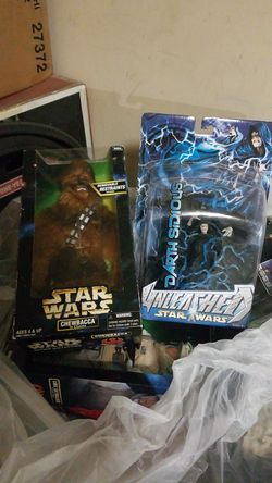 Various Star Wars collection toys - unwrapped
