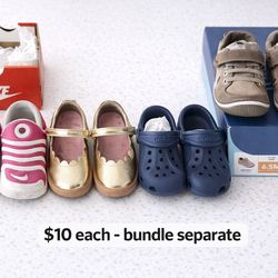 Toddler Size 6–7 Nike Carters Crocs Stride Rite